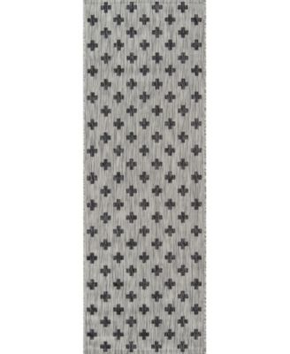 Novogratz Villa Vi-01 Gray 3'11" x 5'7" Outdoor Area Rug