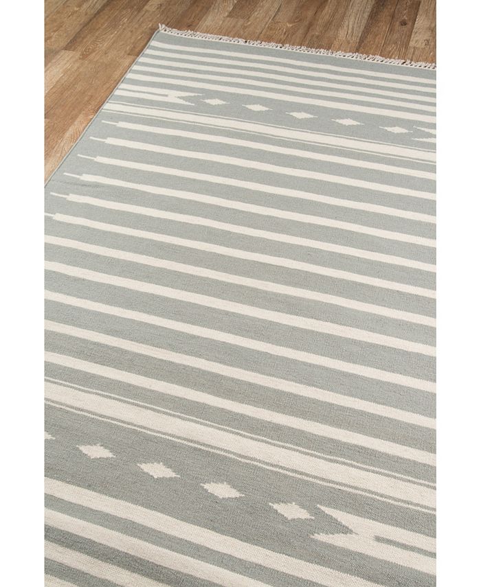 Erin Gates Thompson Tho1 Billings Gray 2'3" x 8' Runner Area Rug & Reviews Rugs Macy's