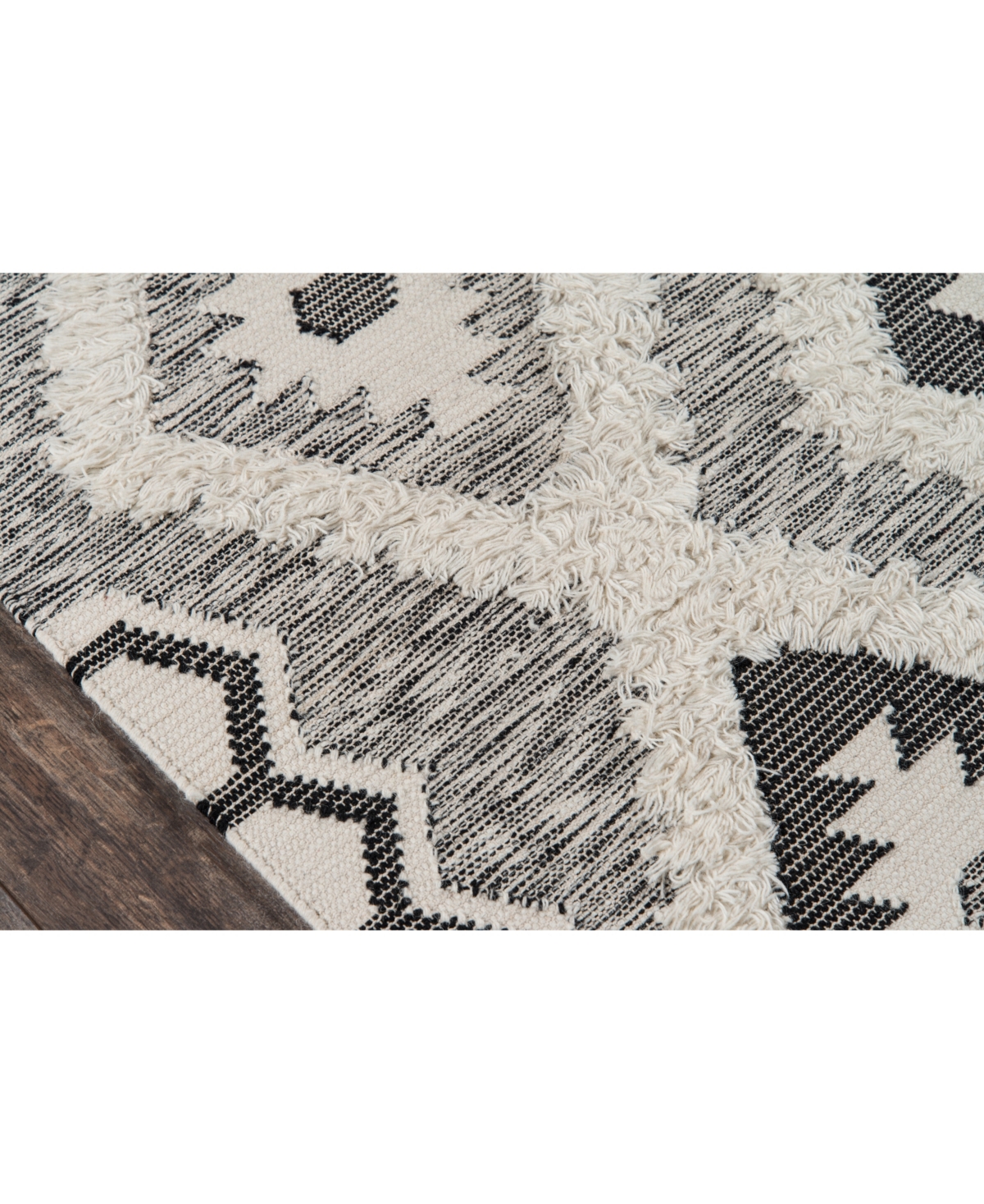Novogratz Indio Ind-5Area Rug - Black
