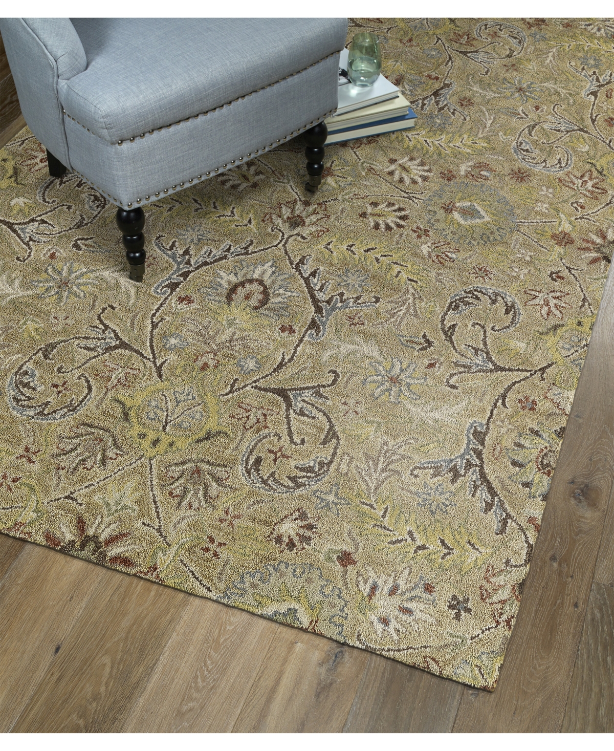 Kaleen Helena Athena-00Area Rug - Gold