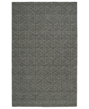 Shop Kaleen Imprints Modern Ipm08-38 Charcoal 5' X 8' Area Rug