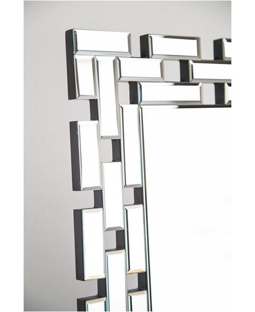 Abbyson Living Jericho Chain Link Standing Floor Mirror ...