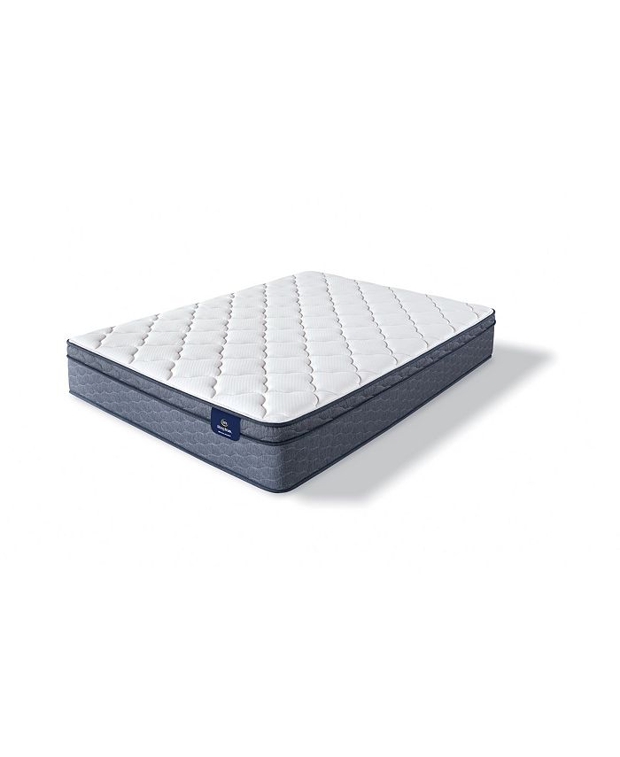 Serta Sleeptrue Malloy 12.5" Plush Euro Top Mattress Full Macy's