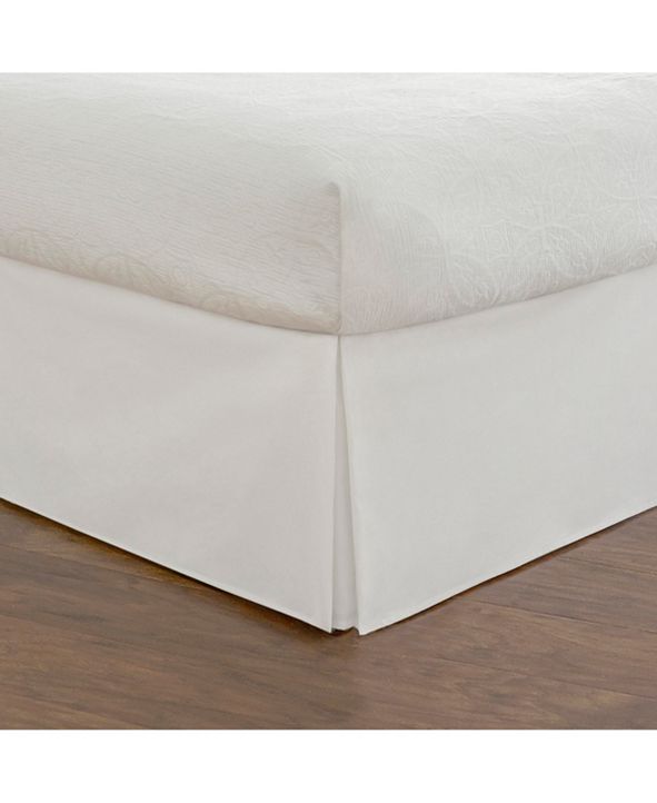 Fresh Ideas Poplin Tailored Full Bed Skirt & Reviews Sheets