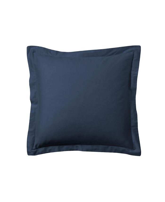 Fresh Ideas Poplin Tailored Pillow Euro Sham Macy's