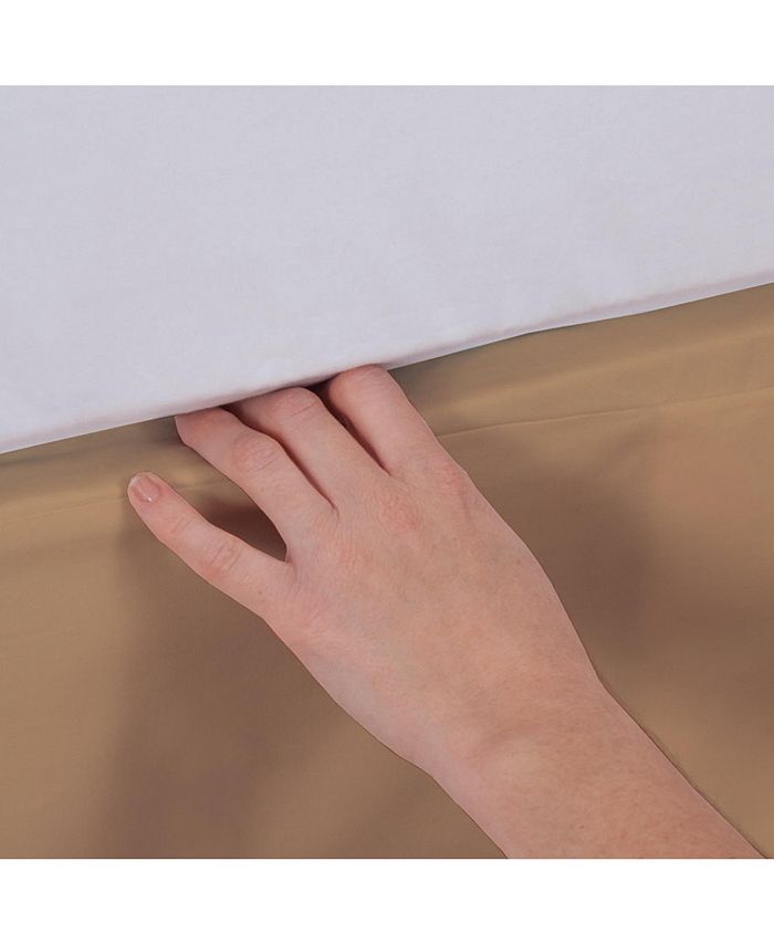 Fresh Ideas Magic Skirt Ruffled Queen Bed Skirt & Reviews Sheets