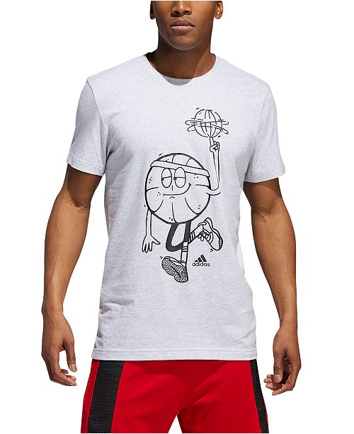 Adidas Men S Graphic Basketball T Shirt Reviews T Shirts Men