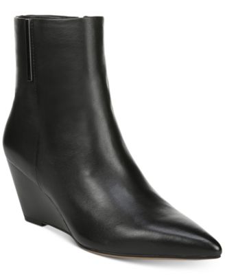 franco sarto wedge ankle boots