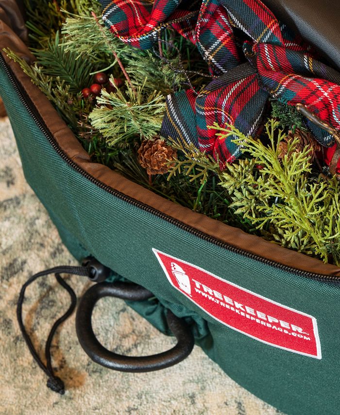 TreeKeeper 30" Padded Christmas Wreath Storage Container Macy's