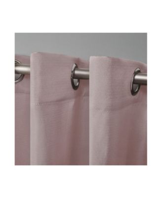 Delano Indoor/Outdoor Grommet Top Curtain Panel Pair, 54" x 108"