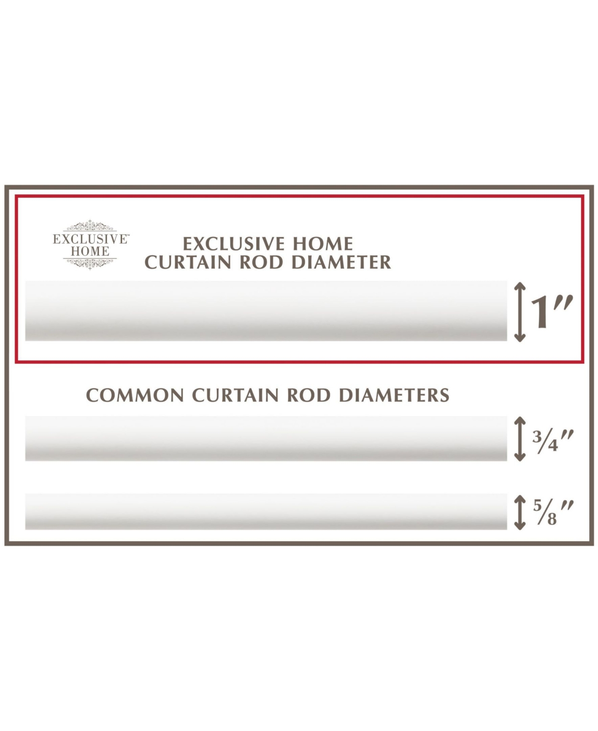 Exclusive Home Crystal Ball Outdoor Curtain Rod and Finial Set, 84