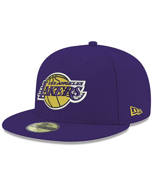 New Era Los Angeles Lakers Basic 59fifty Fitted Cap Reviews Sports Fan Shop By Lids Men Macy S