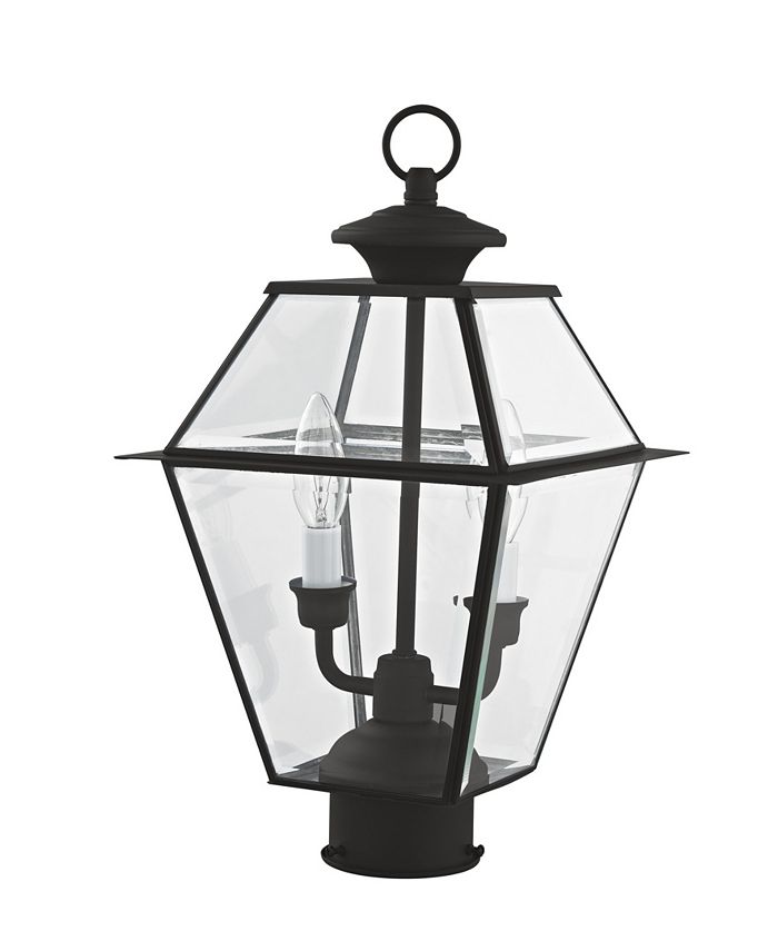 Livex Westover 2Light Outdoor Post Lantern Macy's