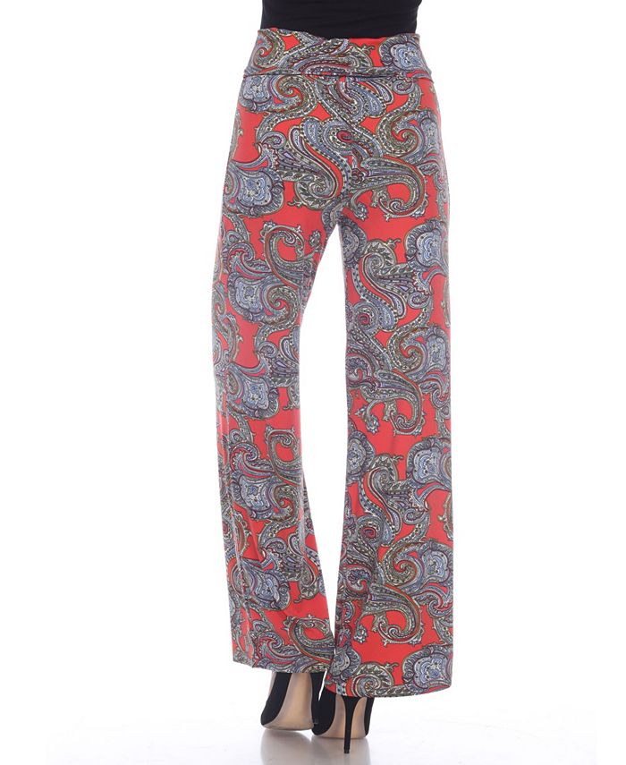 Marks & Spencer Whimsical Paisley Palazzo Pant