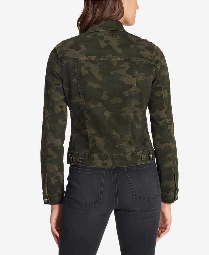 Skinnygirl Camo Denim Jacket Macy's