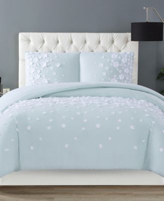 Christian Siriano Confetti Flowers 3 Piece Comforter Set, King