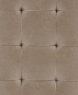 Draper Mid Century Tufted Ottoman, Direct Ship