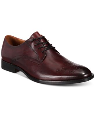 Alfani Men's Leather Darwin Lace-Up Oxfords, Created for Macy's - Macy's