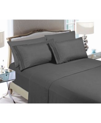 Luxury Soft Solid 4-Pc. Sheet Set, Queen