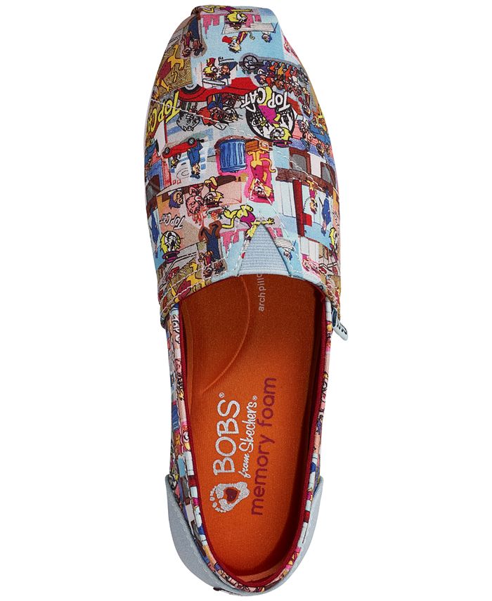 Skechers Women's Bobs for Dogs and Cats Casual SlipOn Flats from