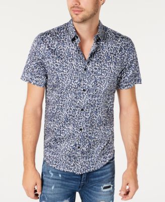 guess short sleeve button down