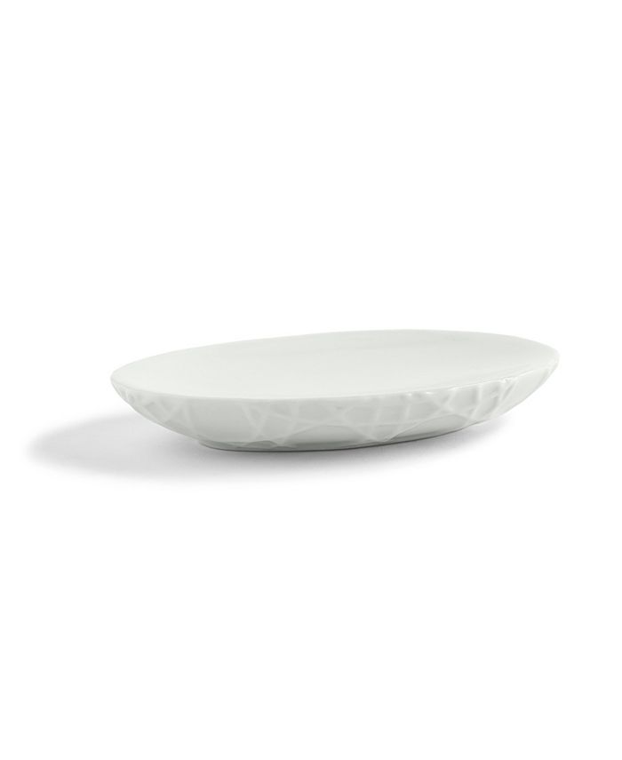Cassadecor - Embossed Porcelain Soap Dish
