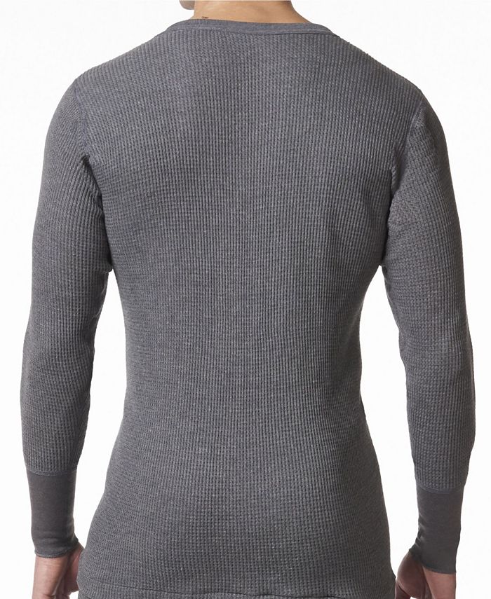 Stanfield's Men's Waffle Knit Thermal Long Sleeve Shirt - Macy's