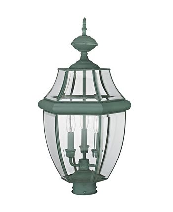 Livex - Monterey 3-Light Outdoor Post Lantern