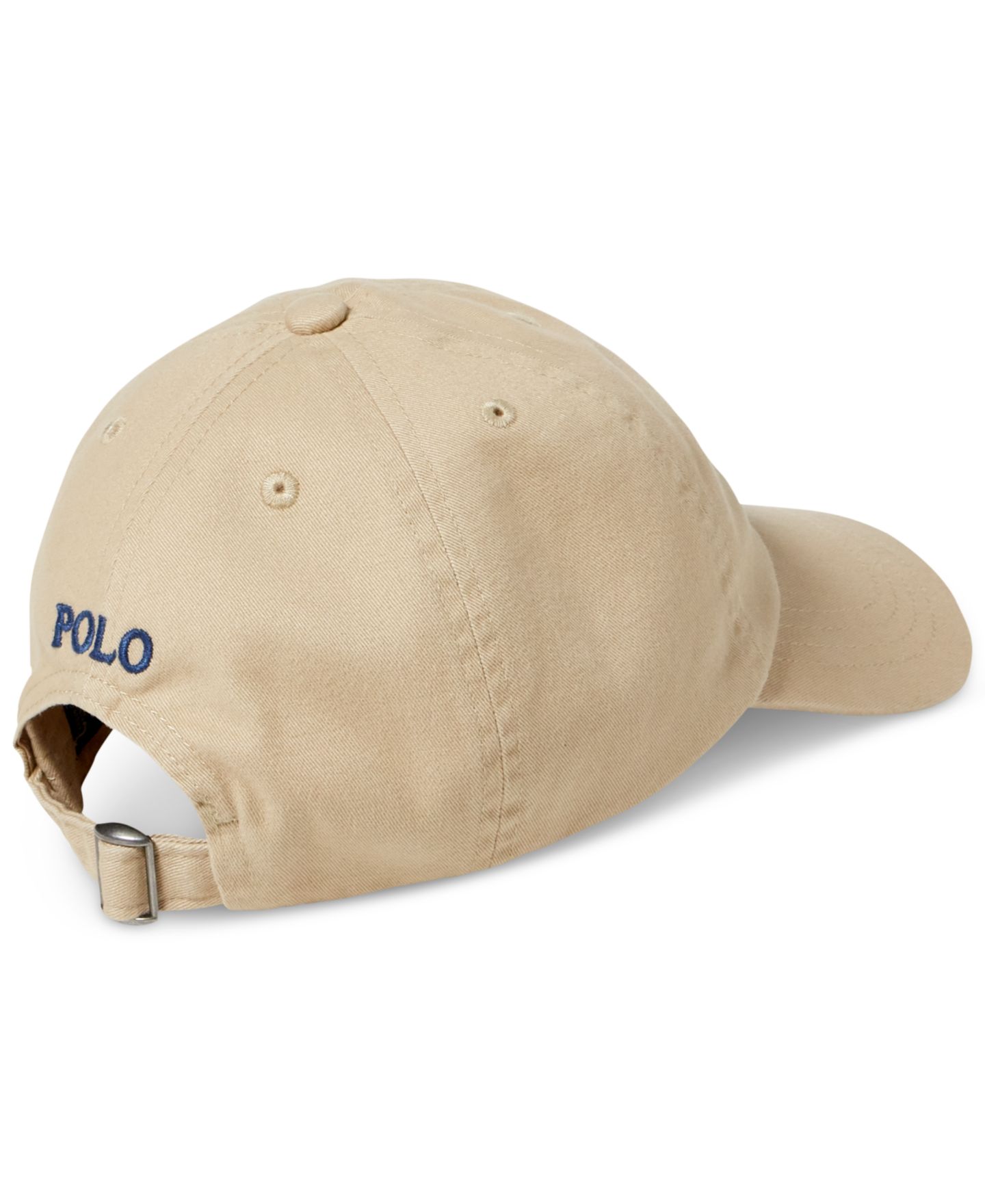 Кепка Polo Ralph Lauren Cotton Chino для мальчиков, цвет: Хаки / Синий — фото 2