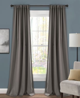 Insulated 52" X 84" Blackout Curtain Set - Macy's