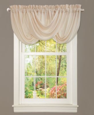 Lush Décor - Lucia 18"x42" Single Valance
