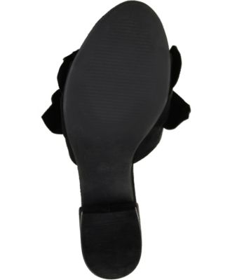 Women's Sabica Ruffle Slip On Dress Sandals