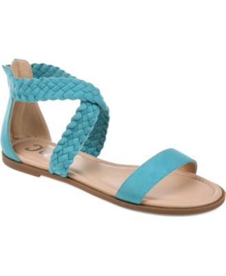 womens teal sandals