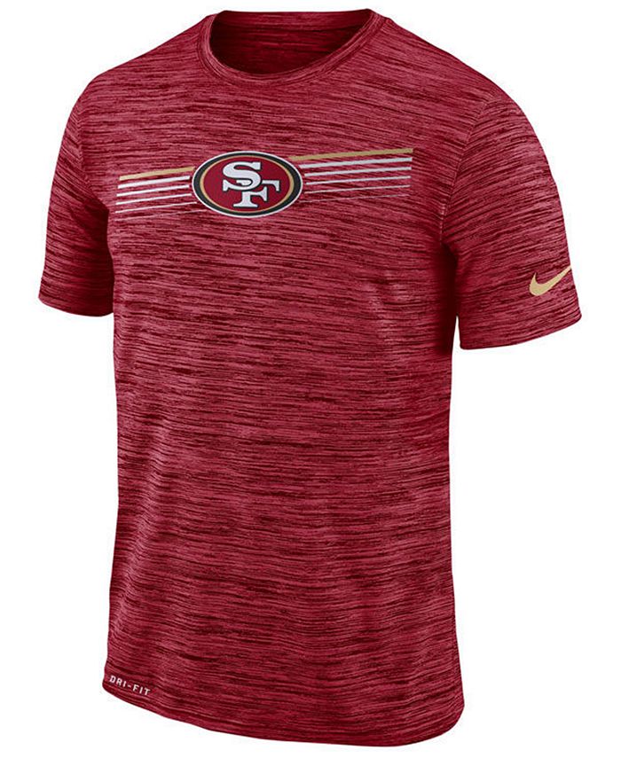 Nike Men's San Francisco 49ers Legend Velocity T-Shirt - Macy's