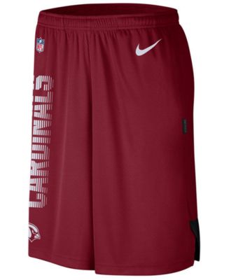 Nike Men's Arizona Cardinals Player Knit Breathe Shorts - Macy's