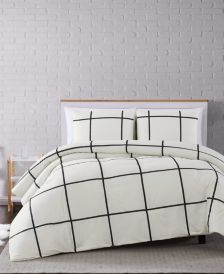 Kurt Windowpane 3-Pc. Full/Queen Comforter Set