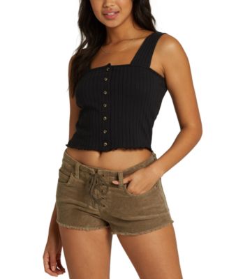 Billabong - Juniors' Cutoff Corduroy Shorts
