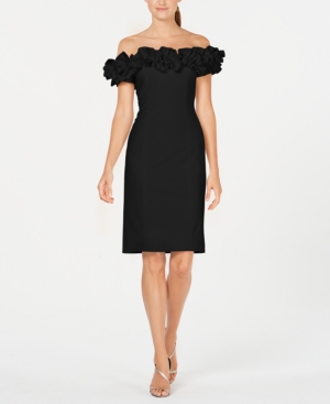 ruffle sheath