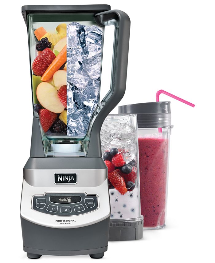 Ninja BL660 Professional Blender & Nutri Ninja® Cups Macy's