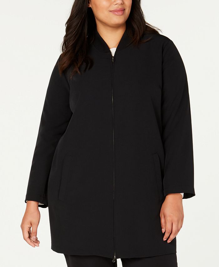 plus size flight jacket