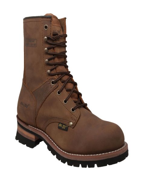 Мужские ботинки AdTec 9" Logger, цвет: Верблюжий