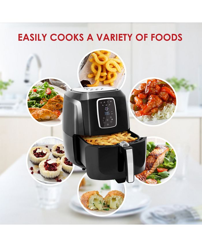 elite gourmet air fryer 5 qt