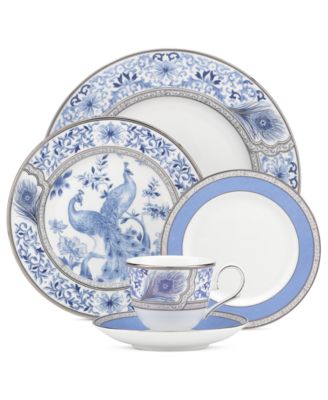 Marchesa by Lenox - Sapphire Plume 5-Piece Place Setting
