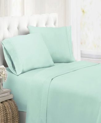Swift Home Ultra Soft Microfiber Double Brushed Blissful Dreams King Sheet Set