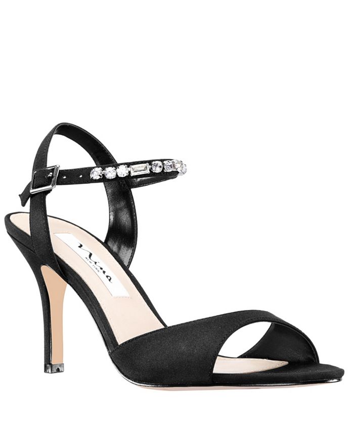 Nina Valena Sandals With Ankle Strap - Macy's