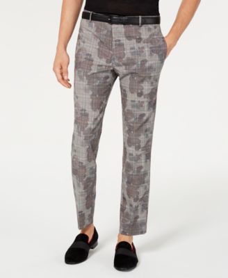 macys mens plaid pants