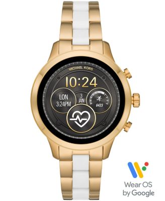 michael kors runway smartwatch gold