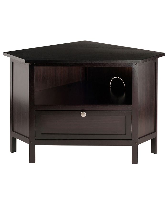 Winsome Zena Corner TV Stand Macy's