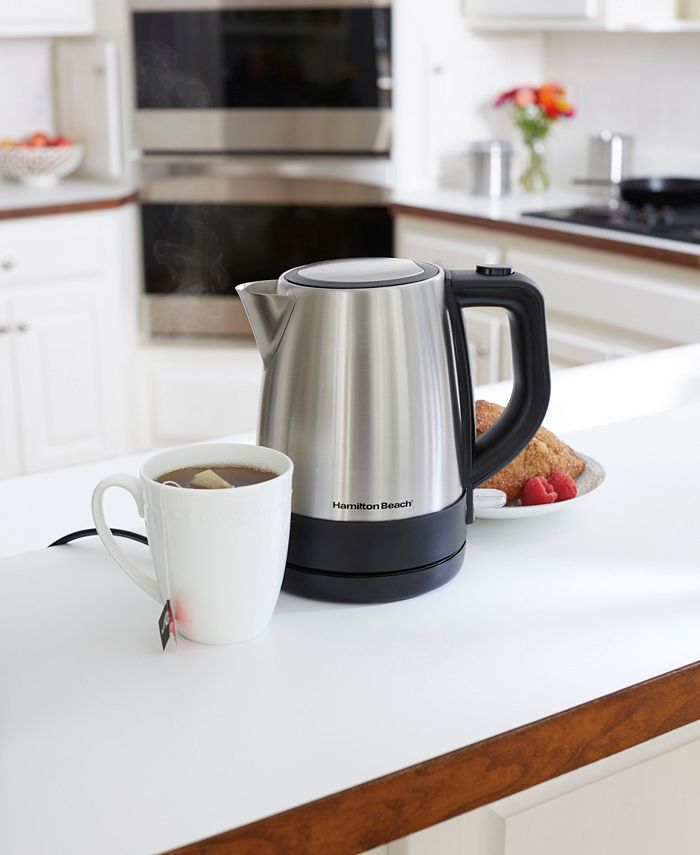 Hamilton Beach 1.0L Stainless Steel Electric Kettle Macy's