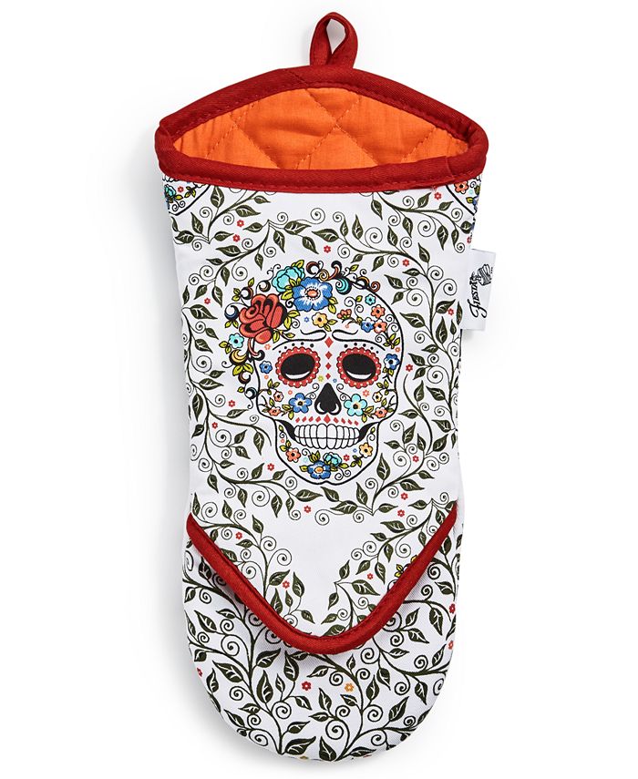 Fiesta Skull & Vine Oven Mitt Macy's